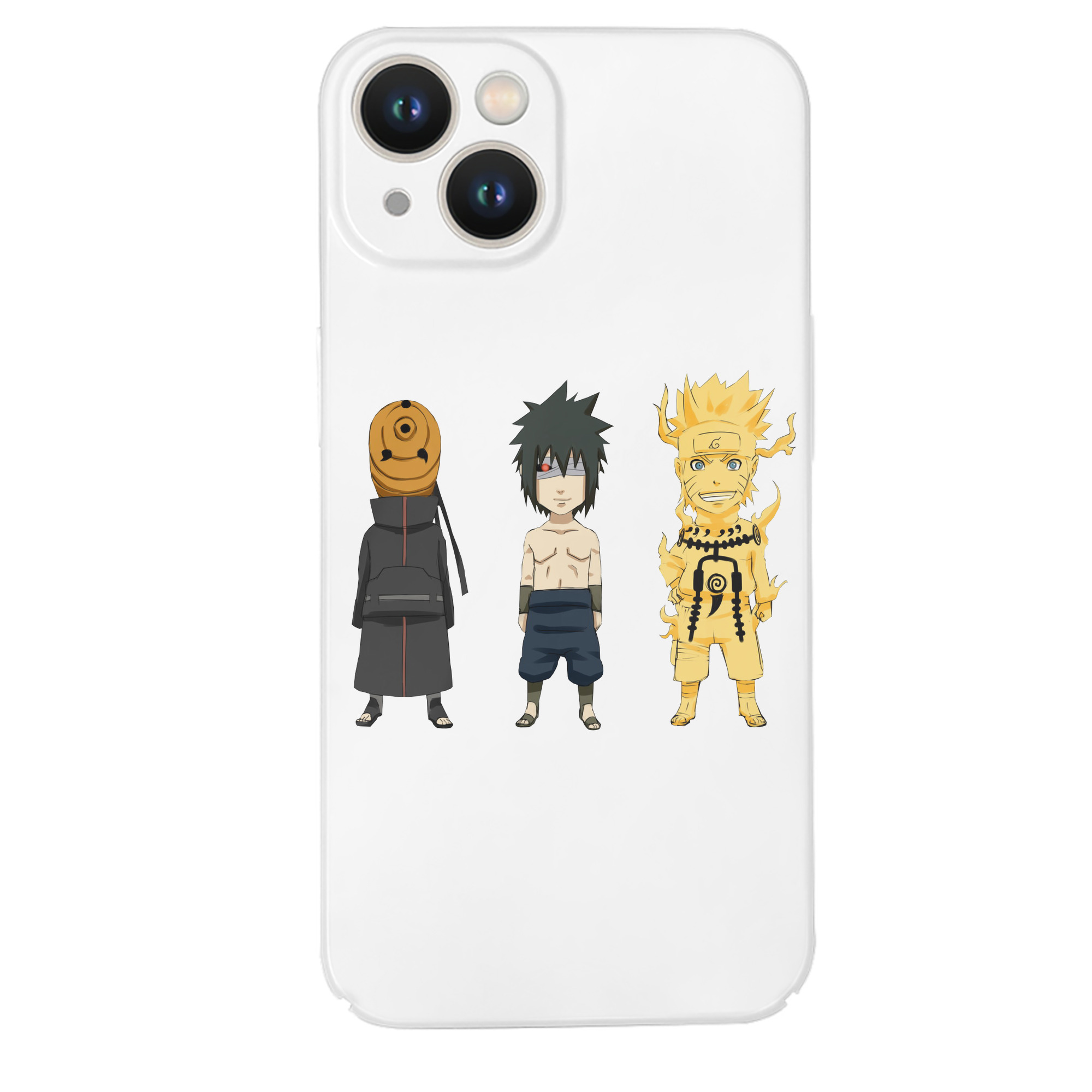 （画像用） NARUTO -ナルト- うちは サスケ Uchiha Sasuke 【iPhone 14シリーズ対応】ハードケース